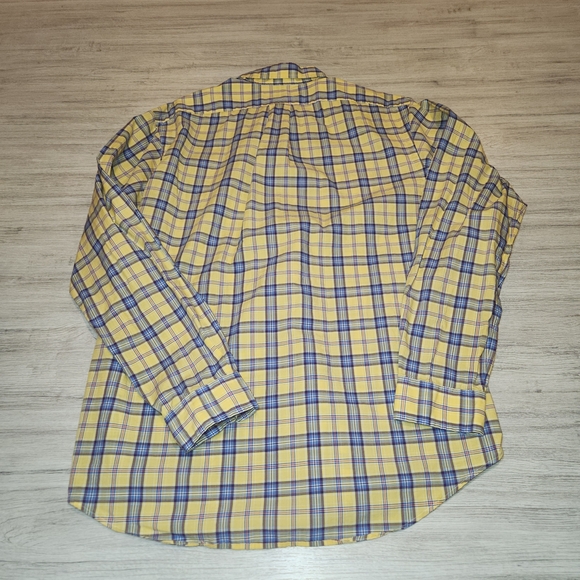 Ralph Lauren Custom Fit Long Sleeve Button Shirt Men's Size Large B3 - Picture 7 of 7